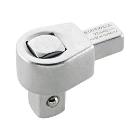 Stahlwille Tools Square drive insert tool Size4 external square 1/4 " Size of mount 9x12 mm M Nm 40 Nm 58240004